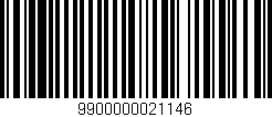 Código de barras (EAN, GTIN, SKU, ISBN): '9900000021146'