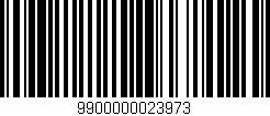 Código de barras (EAN, GTIN, SKU, ISBN): '9900000023973'