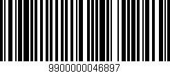 Código de barras (EAN, GTIN, SKU, ISBN): '9900000046897'
