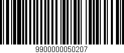Código de barras (EAN, GTIN, SKU, ISBN): '9900000050207'