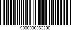 Código de barras (EAN, GTIN, SKU, ISBN): '9900000063238'