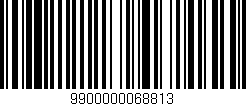 Código de barras (EAN, GTIN, SKU, ISBN): '9900000068813'