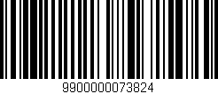 Código de barras (EAN, GTIN, SKU, ISBN): '9900000073824'
