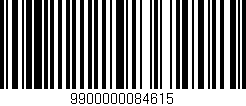 Código de barras (EAN, GTIN, SKU, ISBN): '9900000084615'