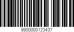Código de barras (EAN, GTIN, SKU, ISBN): '9900000123437'