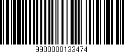 Código de barras (EAN, GTIN, SKU, ISBN): '9900000133474'