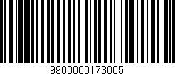 Código de barras (EAN, GTIN, SKU, ISBN): '9900000173005'