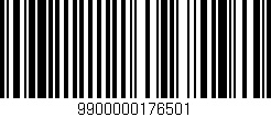 Código de barras (EAN, GTIN, SKU, ISBN): '9900000176501'