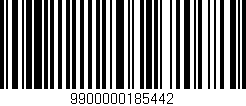Código de barras (EAN, GTIN, SKU, ISBN): '9900000185442'