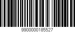 Código de barras (EAN, GTIN, SKU, ISBN): '9900000185527'