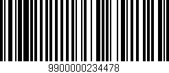 Código de barras (EAN, GTIN, SKU, ISBN): '9900000234478'