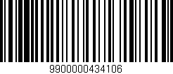 Código de barras (EAN, GTIN, SKU, ISBN): '9900000434106'