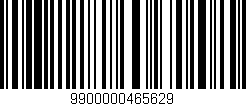 Código de barras (EAN, GTIN, SKU, ISBN): '9900000465629'