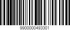 Código de barras (EAN, GTIN, SKU, ISBN): '9900000493301'