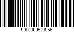 Código de barras (EAN, GTIN, SKU, ISBN): '9900000529956'