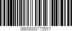 Código de barras (EAN, GTIN, SKU, ISBN): '9900000773557'