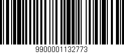 Código de barras (EAN, GTIN, SKU, ISBN): '9900001132773'
