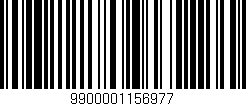 Código de barras (EAN, GTIN, SKU, ISBN): '9900001156977'