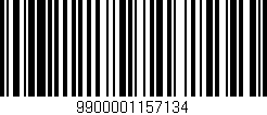 Código de barras (EAN, GTIN, SKU, ISBN): '9900001157134'