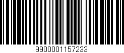 Código de barras (EAN, GTIN, SKU, ISBN): '9900001157233'