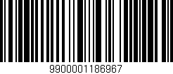Código de barras (EAN, GTIN, SKU, ISBN): '9900001186967'