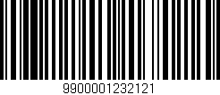 Código de barras (EAN, GTIN, SKU, ISBN): '9900001232121'