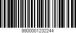 Código de barras (EAN, GTIN, SKU, ISBN): '9900001232244'