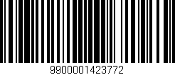 Código de barras (EAN, GTIN, SKU, ISBN): '9900001423772'