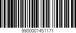 Código de barras (EAN, GTIN, SKU, ISBN): '9900001451171'