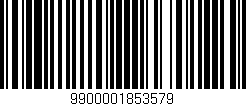 Código de barras (EAN, GTIN, SKU, ISBN): '9900001853579'