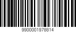 Código de barras (EAN, GTIN, SKU, ISBN): '9900001978814'