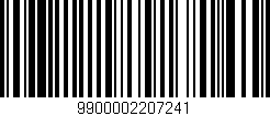 Código de barras (EAN, GTIN, SKU, ISBN): '9900002207241'