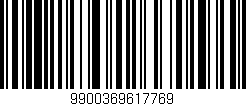 Código de barras (EAN, GTIN, SKU, ISBN): '9900369617769'