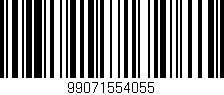 Código de barras (EAN, GTIN, SKU, ISBN): '99071554055'