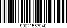 Código de barras (EAN, GTIN, SKU, ISBN): '99071557940'