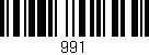Código de barras (EAN, GTIN, SKU, ISBN): '991'