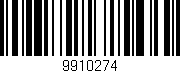 Código de barras (EAN, GTIN, SKU, ISBN): '9910274'