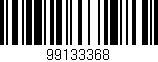 Código de barras (EAN, GTIN, SKU, ISBN): '99133368'