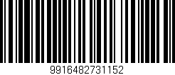 Código de barras (EAN, GTIN, SKU, ISBN): '9916482731152'