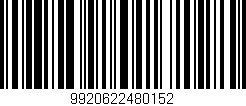 Código de barras (EAN, GTIN, SKU, ISBN): '9920622480152'