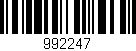 Código de barras (EAN, GTIN, SKU, ISBN): '992247'