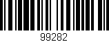 Código de barras (EAN, GTIN, SKU, ISBN): '99282'