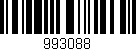 Código de barras (EAN, GTIN, SKU, ISBN): '993088'