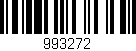 Código de barras (EAN, GTIN, SKU, ISBN): '993272'