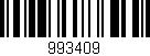 Código de barras (EAN, GTIN, SKU, ISBN): '993409'