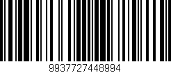 Código de barras (EAN, GTIN, SKU, ISBN): '9937727448994'
