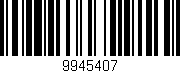 Código de barras (EAN, GTIN, SKU, ISBN): '9945407'
