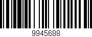 Código de barras (EAN, GTIN, SKU, ISBN): '9945688'