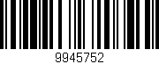 Código de barras (EAN, GTIN, SKU, ISBN): '9945752'