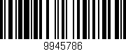 Código de barras (EAN, GTIN, SKU, ISBN): '9945786'